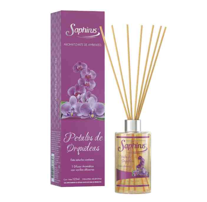 SAPHIRUS PETALOS DE ORQUIDEAS DIFUSOR AROMATICO 125ML	